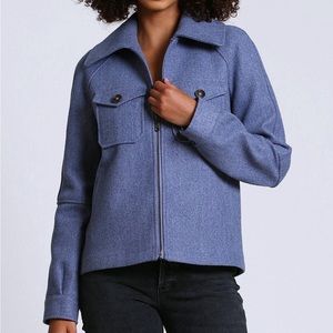 AVEC LES FILLES - RELAXED ZIP-FRONT JACKET